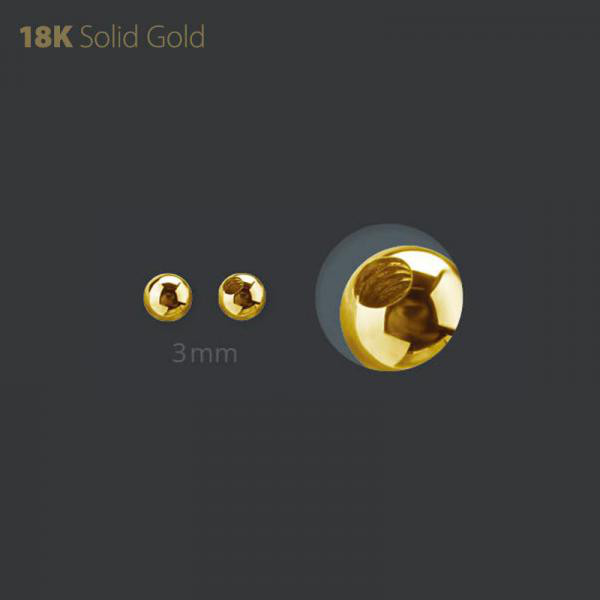 18K GOLD MICRO BALL
