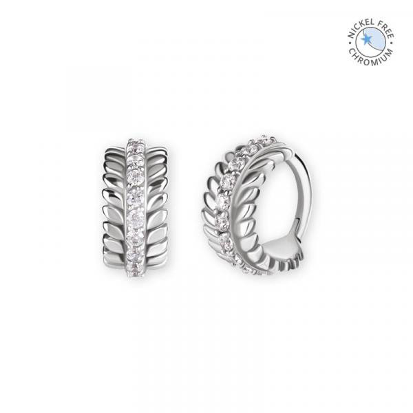 CoCr NF HINGED SEGMENT RING FEATHERS SET W.PREMIUM ZIRCONIA