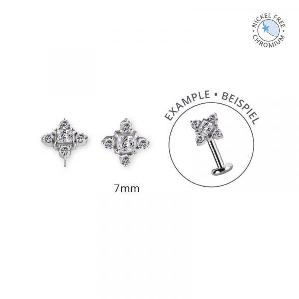 CoCr NF THREADLESS ATTACHMENT SET W. PREMIUM ZIRCONIA