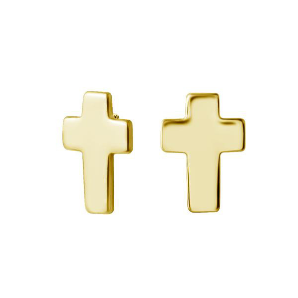 24K GOLD PVD TITANIUM INTERNAL MICRO ATTACHMENT (CROSS)