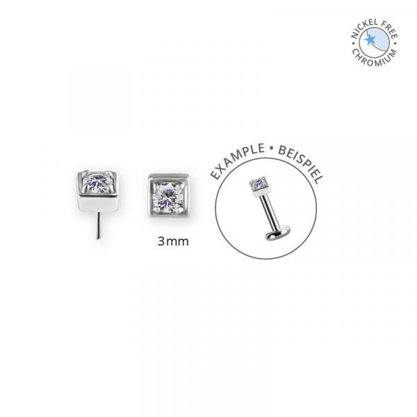 CoCr NF THREADLESS ATTACHMENT SET W.PREMIUM ZIRCONIA