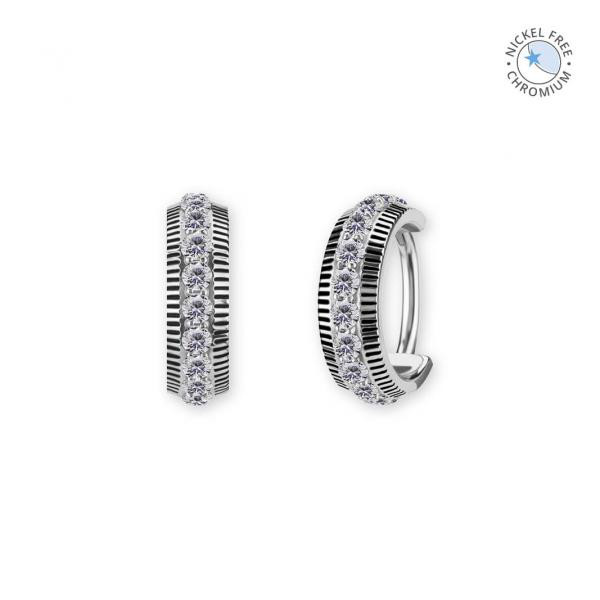CoCr NF HINGED SEGMENT RING SET W. PREMIUM ZIRCONIA