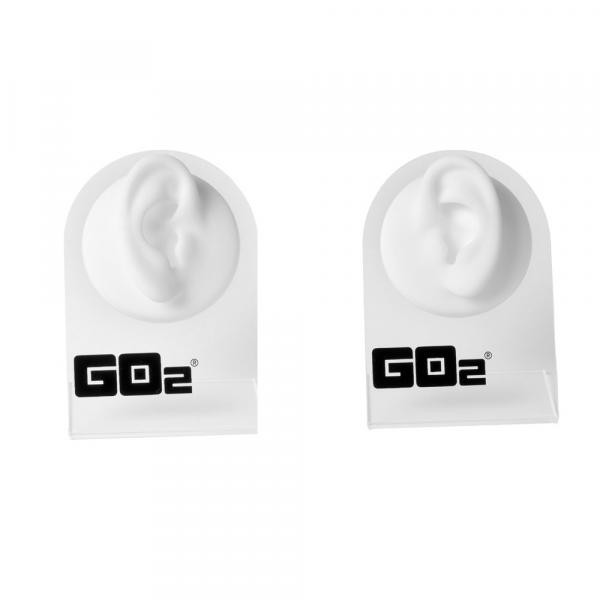 SILICONE EAR MOLD (LEFT)+DISPLAY