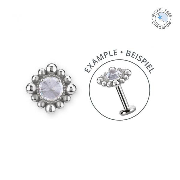 CoCr NF THREADLESS ATTACHMENT SET W. PREMIUM ZIRCONIA