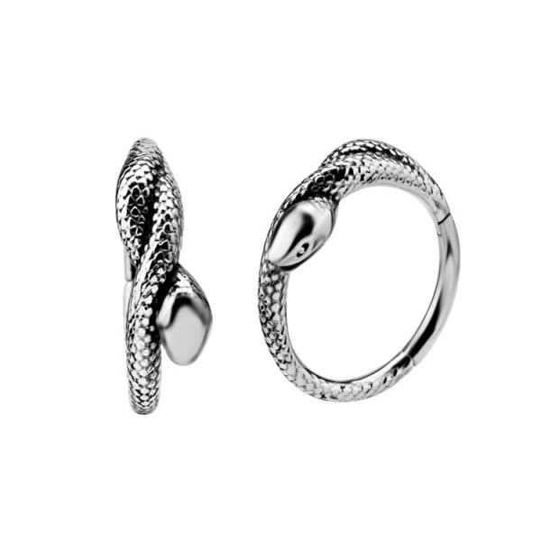 SS316L HINGED RING (SNAKE)
