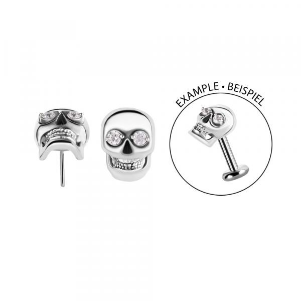 CoCr NF THREADLESS SKULL ATTACHMENT SET W. PREMIUM ZIRCONIA