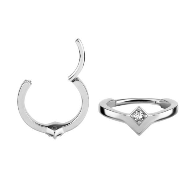 SS316L CONCH CLICKER SET W. PREMIUM ZIRCONIA