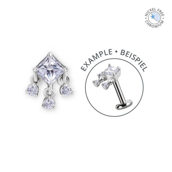 CoCr NF THREADLESS ATTACHMENT SET W. PREMIUM ZIRCONIA