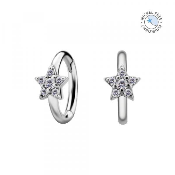 CoCr NF ROOK OVAL HINGED CLICKERS SET W. PREMIUM ZIRCONIA