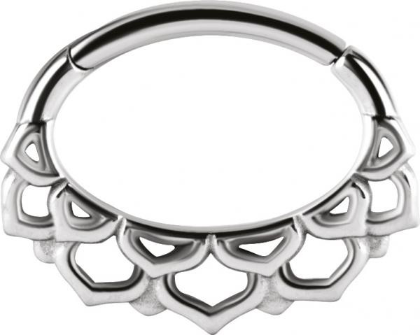 SS316L HINGED SEPTUM AND DAITH CLICKER