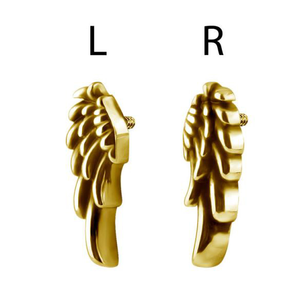 24K GOLD PVD MICRO ATTACHMENT (WING)