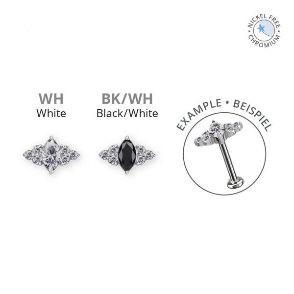 CoCr NF THREADLESS ATTACHMENT SET W. PREMIUM ZIRCONIA