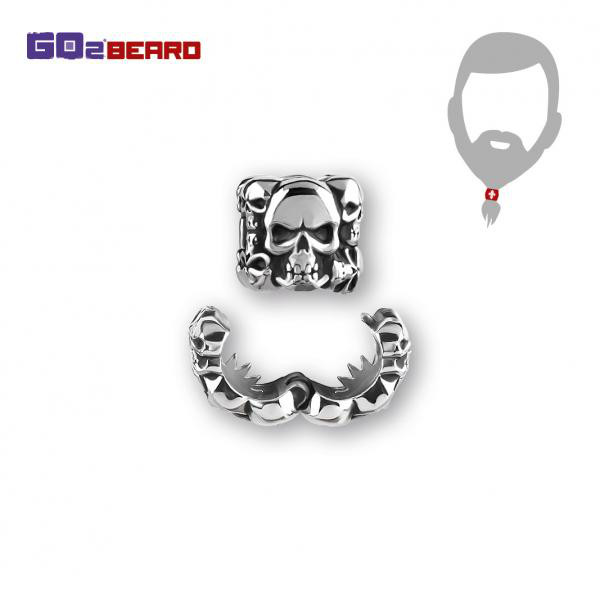 SS316L BEARD BEADS