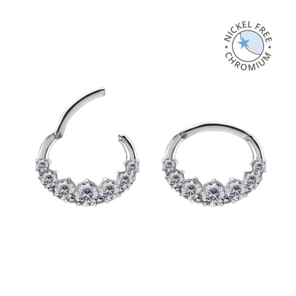 CoCr NF SEPTUM/DAITH CLICKER SET W. PREMIUM ZIRCONIA