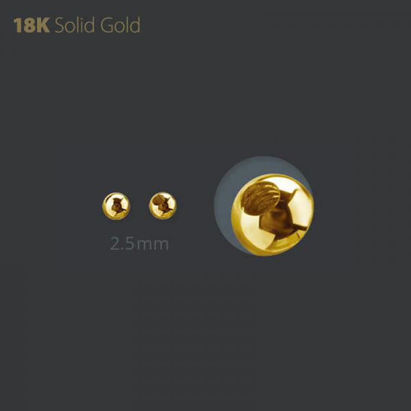 18K GOLD MICRO BALL