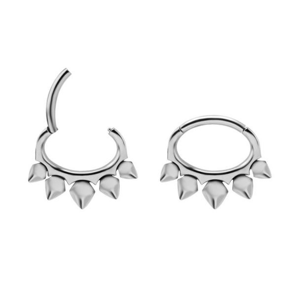 SS316L HINGED SEPTUM AND DAITH CLICKER