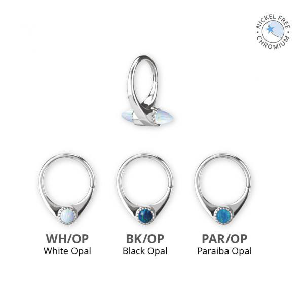 CoCr NF CLICKER SET W. LAB CREATED OPALS BULLETS