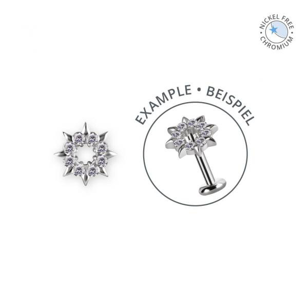 CoCr NF THREADLESS ATTACHMENT SET W. PREMIUM ZIRCONIA