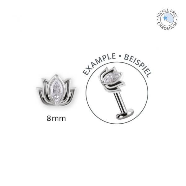 CoCr NF INTERNAL MICRO LOTUS ATTACHMENT SET W. PREMIUM ZIRCONIA