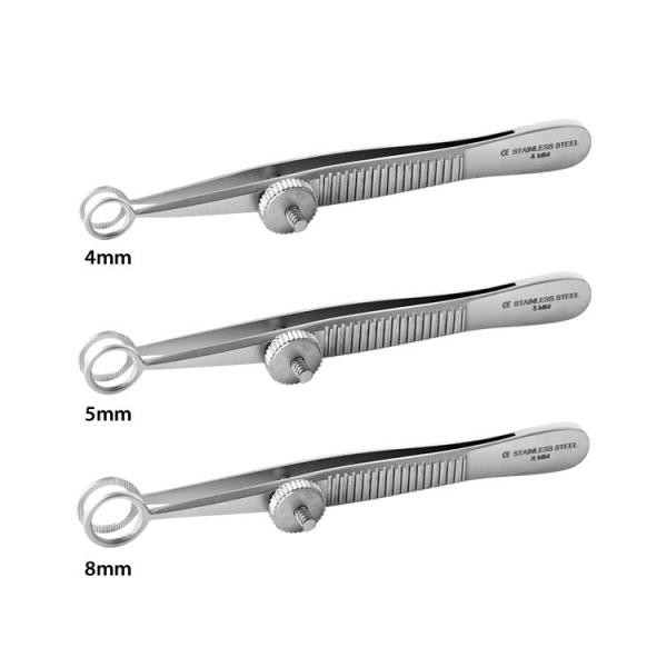 LOCKABLE ROUNDED TWEEZER