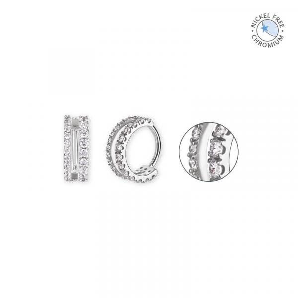 CoCr NF DOUBLE ROW HINGED CLICKERS SET W.PREMIUM ZIRCONIA