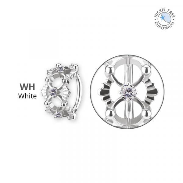 CoCr NF HINGED SEGMENT RING SET W. PREMIUM ZIRCONIA