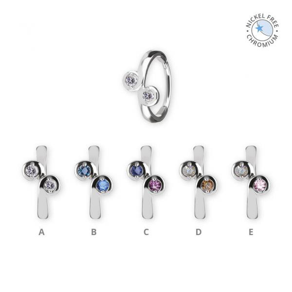 CoCr NF HINGED SEGMENT RING SET W.PREMIUM ZIRCONIA