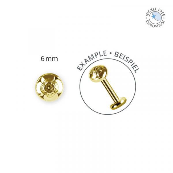 18K GOLD PVD CoCr NF INTERNAL MICRO ATTACHMENTS