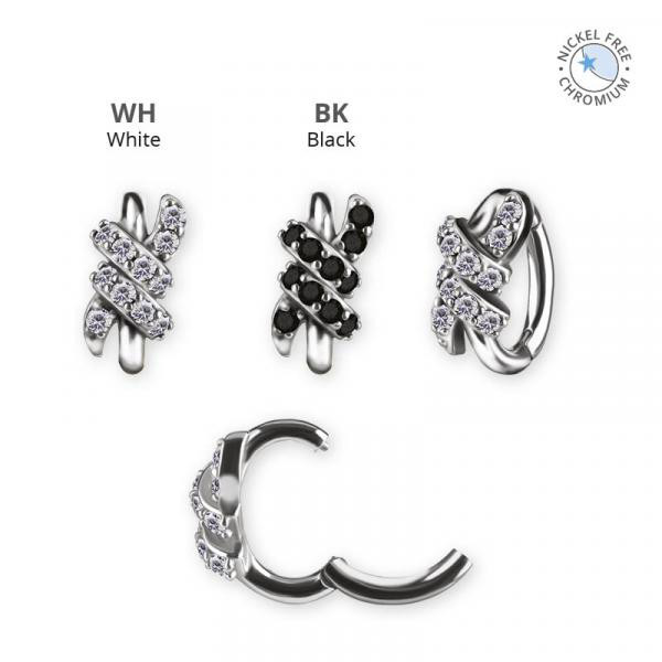 CoCr NF OVAL BELLY CLICKER SET W. PREMIUM ZIRCONIA