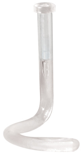 BIOPLAST CURVED NOSESTUDS WITH DISC ATTACHMENT