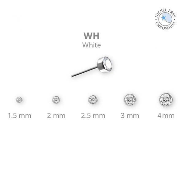 CoCr PVD TITANIUM THREADLESS DISC ATT. SET W. PREMIUM ZIRCONIA
