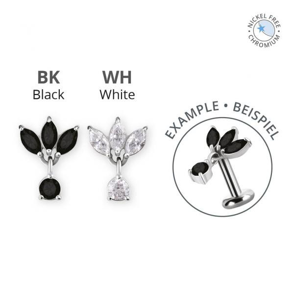 CoCr NF THREADLESS ATTACHMENT SET W. PREMIUM ZIRCONIA