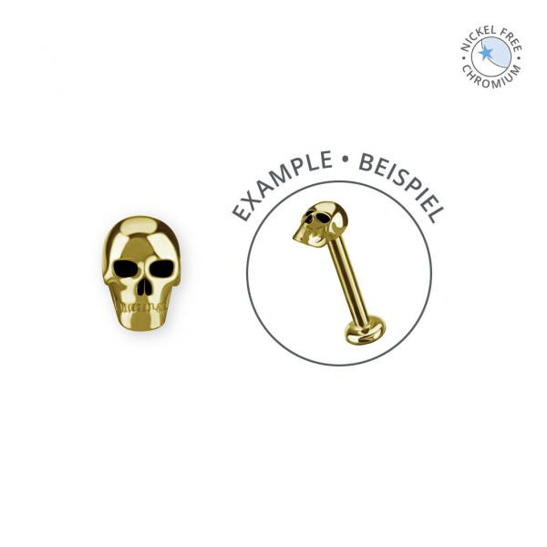 18K GOLD PVD CoCr NF INTERNAL MICRO SKULL ATTACHMENT