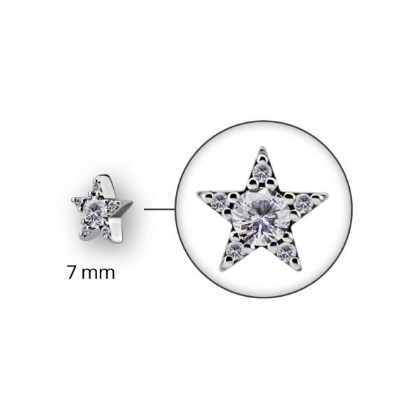 SS316L STAR ATTACHMENT SET W. PREMIUM ZIRCONIA