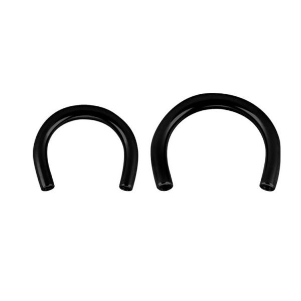 BLACK PVD TITANIUM INTERNAL CIRCULAR BARBELL PINS