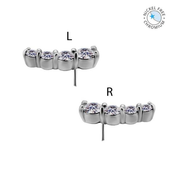 CoCr NF THREADLESS ATTACHMENT SET W. PREMIUM ZIRCONIA