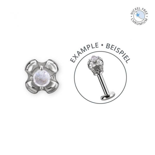 CoCr NF THREADLESS ATTACHMENT SET W. PREMIUM ZIRCONIA