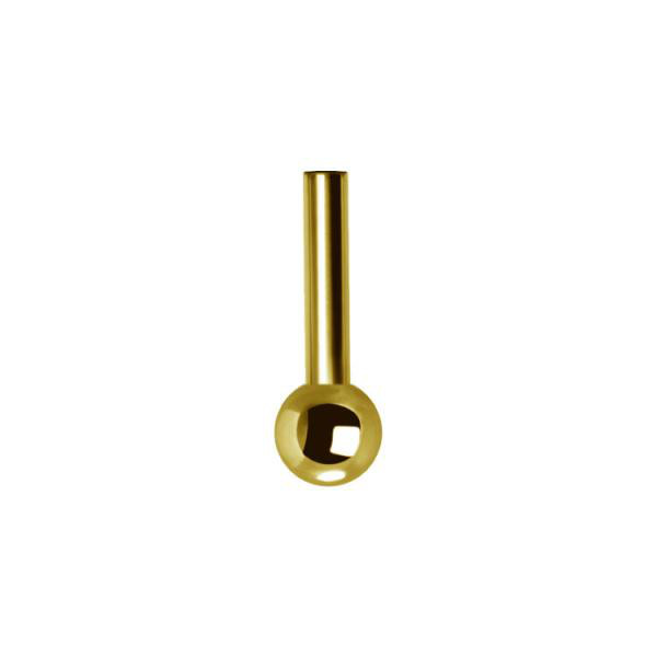 24K GOLD PVD TITANIUM THREADLESS (TL) MICRO BARBELLS