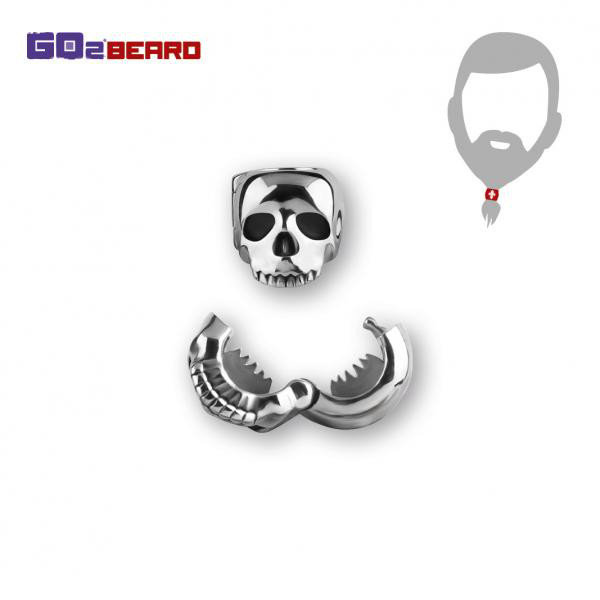 SS316L BEARD BEADS
