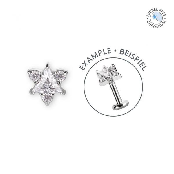 CoCr NF THREADLESS ATTACHMENT SET W. PREMIUM ZIRCONIA