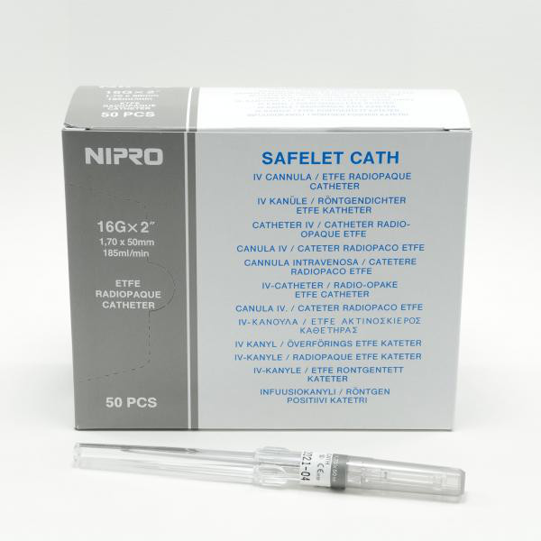 DISPOSABLE PIERCING NEEDLES – GREY – 16GA