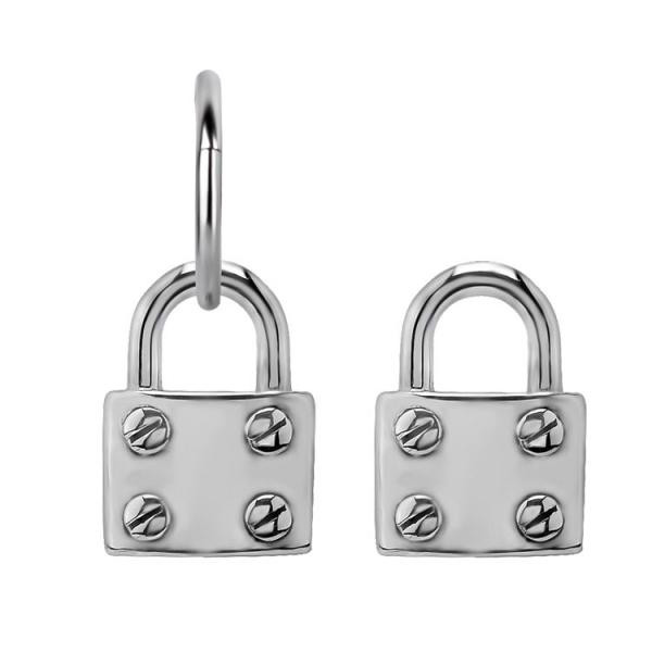 SS316L PADLOCK CHARM FOR VARIOUS CLICKER DESIGNS
