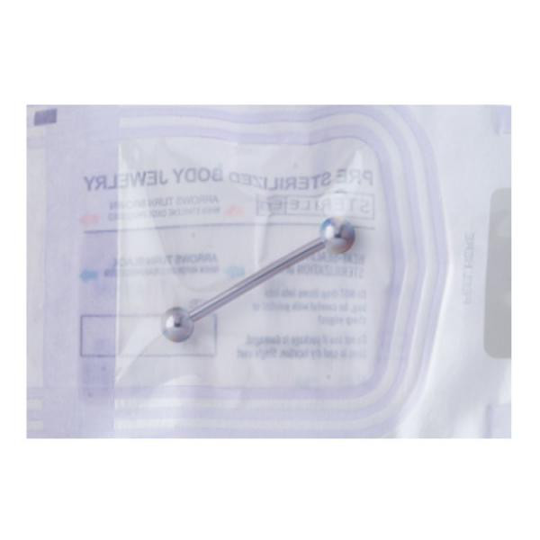 STERILIZED TITANIUM BARBELLS (10PC/PACK)