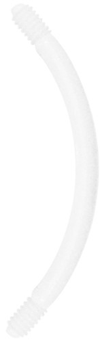 BIOPLAST BANANA PIN WITH MOLDED THREADS