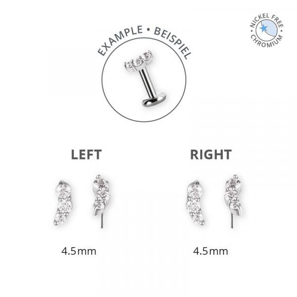 CoCr NF THREADLESS ATTACHMENT, SET W. PREMIUM ZIRCONIA