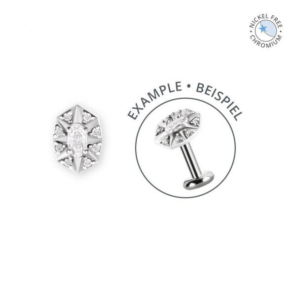 CoCr NF INTERNAL MICRO ATTACHMENT SET W. PREMIUM ZIRCONIA