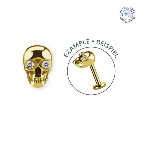 18K GOLD PVD CoCr NF INTERNAL MICRO ATTACHMENT SET W. PREMIUM ZIRCONIA