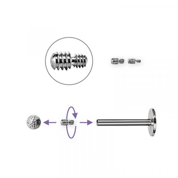TITANIUM INTERNAL TO EXTERNAL THREAD ADAPTER
