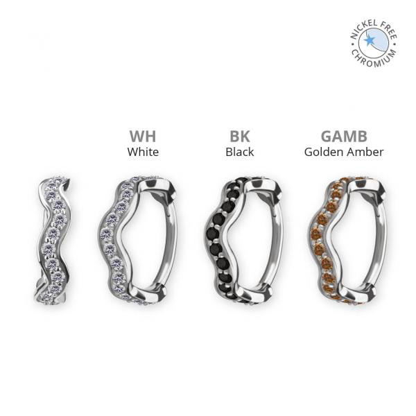 CoCr NF HINGED SEGMENT RING SET W. PREMIUM ZIRCONIA