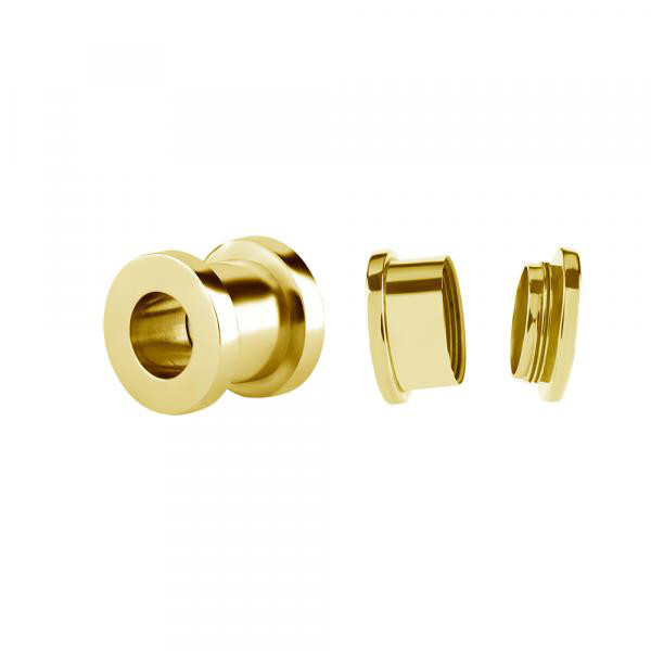 18K GOLD PVD CoCr NF FLESH TUNNELS